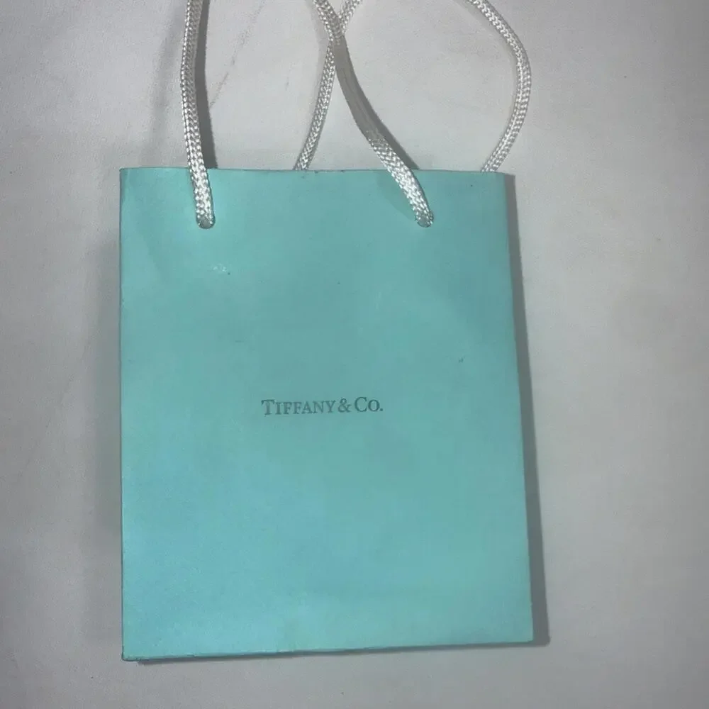 Tiffany & Co. Small Blue‎ Paper Shopping Gift Bag